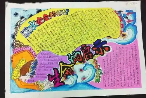 珍爱生命,预防溺水,防溺水手抄报合集