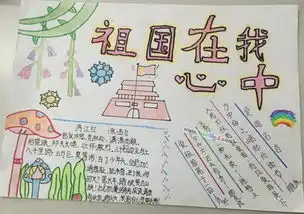 2016祖国在我心中手抄报图片大全