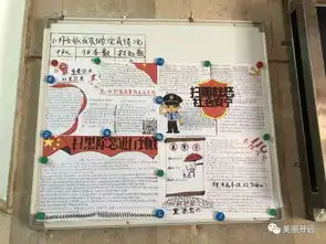 走心开远警察蜀黍制作的手抄报简单易懂接地气