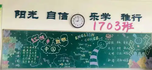 小小黑板报浓浓爱国情记新学期黑板报评比活动