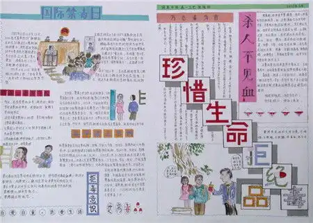 世界无烟日手抄报烟与坏血症