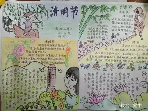 铭记清明英魂,共筑伟大中国梦记福州教院二附中我们的节日清明节系列活动