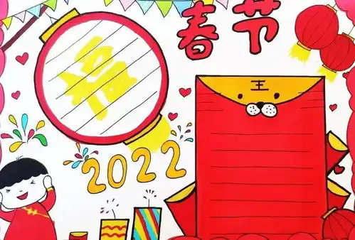 2022虎年春节手抄报好词好句好段,孩子用得上赶快收藏...