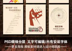 多款励志企业文化展板设计图片psd素材下载企业展板大全企业医院学校类展板编号15480467