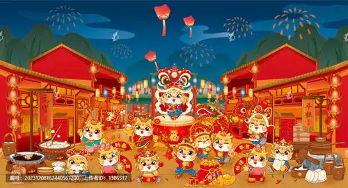 龙年元宵节海报