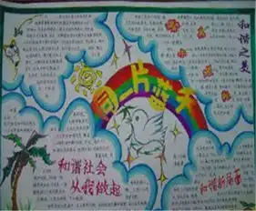 法制手抄报无法律不成方圆