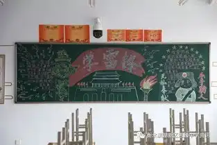 志花样少年,学雷锋板报