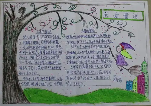 科普童话手抄报