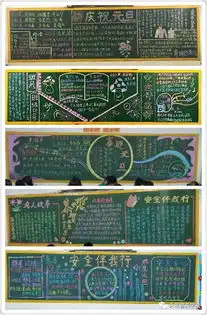 辞旧迎新黑板换新衣