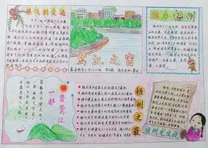 美丽家乡手抄报写什么怎么画