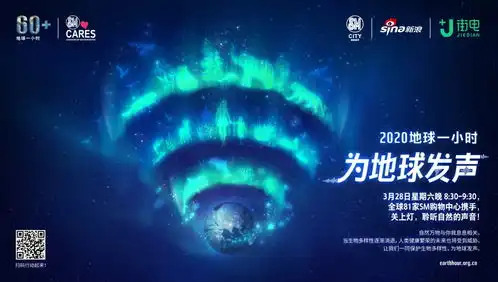 2020sm中国地球一小时邀你一起节能减排爱护自然