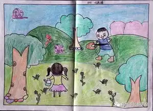 我眼中的春天信都小学a部三四年级绘画比赛