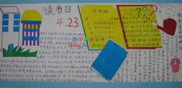 4.23世界读书日手抄报简单又漂亮