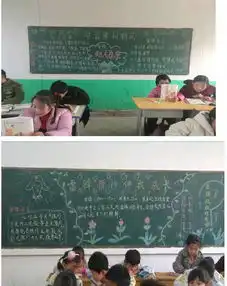 学雷锋黑板报展评活动