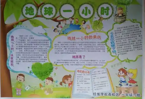 同一世界同一小时记我校南校区2017地球一小时活动