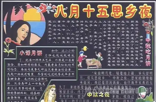 中秋节黑板报大全及中秋节内容资料