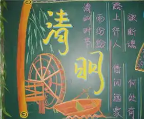 清明节手抄报传统食物