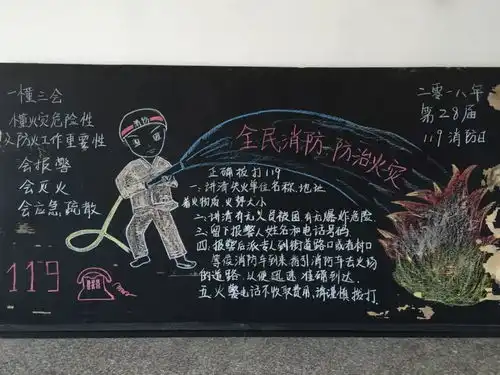 集团开展119消防日宣传活动