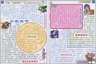 2014中秋节手抄报图片集锦