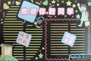 急急急初中生开学黑板报怎么设计