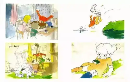 宫崎骏40年原画手稿,嘴上说麻烦,一画就画了大半辈子
