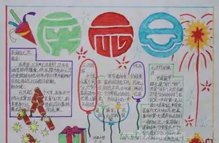 元旦手抄报设计图片