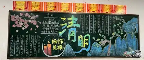 泰和县水槎初级中学开展清明祭英烈活动图