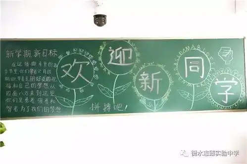 新起点新梦想衡水志臻实验中学2017迎新生板报集锦