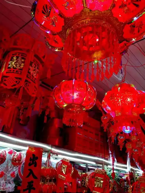 张灯结彩迎新年