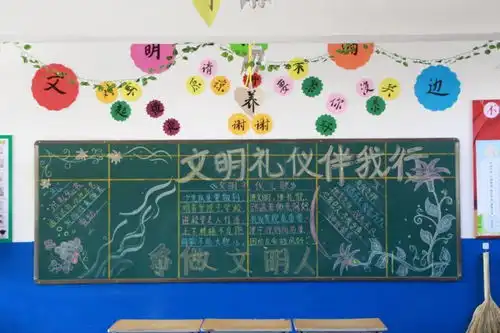 建设班级文化助力学区发展郝滩镇学区开展班级文化建设评比活动