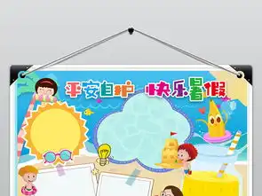 ps暑假安全教育假期安全防溺水防火饮食安全小报手抄报图片素材psd模板下载84.71mb暑假手抄报大全寒暑假手抄报