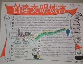 创建文明城市手抄报城市文明靠大家