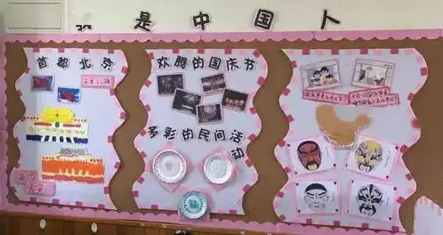 庆祝祖国71周年,国庆节主题墙环创手抄报模板手工贺卡教程