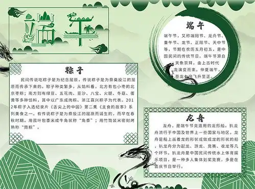 端午节手抄报设计图片下载