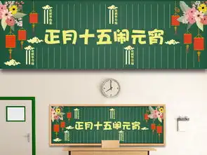 中小学生元宵节黑板报图片大全版面设计素材高清模板下载22.16mb农历节日黑板报大全