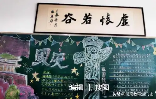 小黑板大文化晒一晒郑州市金水区经纬中学的主题板报