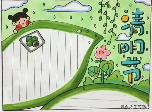 清明节手抄报,清明节的由来和习俗您了解多少赶快收藏转发吧
