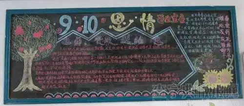 教师节黑板报老师您辛苦了设计教师节黑板报老师您辛苦了图片查字典板报网