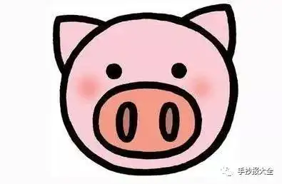 线条边框简笔画图片大全简笔画猪手抄报图片边框版式大全