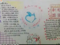 手抄报版面设计图关注心理健康手抄报让心灵深呼吸
