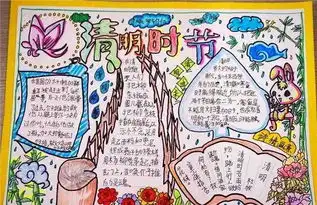 清明节手抄报的内容