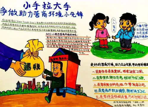 小手拉大手争做助力营商环境小先锋盘锦市少先队员手抄报设计大赛决赛大众投票开始啦