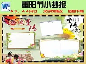 传统节日重阳节小学生手抄报设计模板图片worddoc图下载重阳节手抄报大全编号16371754