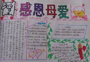 一年级感恩母亲节手抄报图片大全