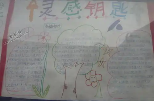 灵感钥匙手抄报内容
