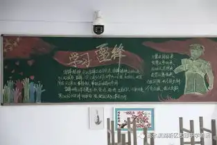 志花样少年,学雷锋板报