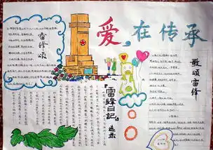 2016年学雷锋手抄报