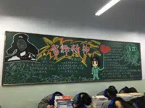 学雷锋黑板报评比