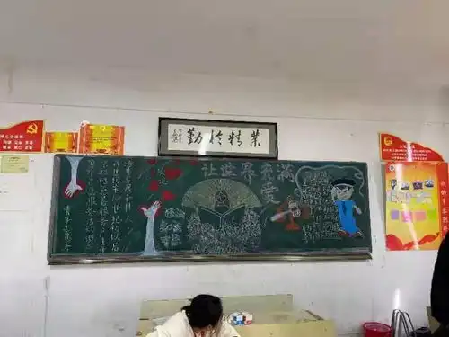 阳春三月好榜样旅游烹饪系开展学雷锋,讲文明主题黑板报展评活动