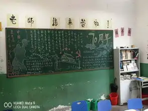我校举办庆国庆主题板报比赛